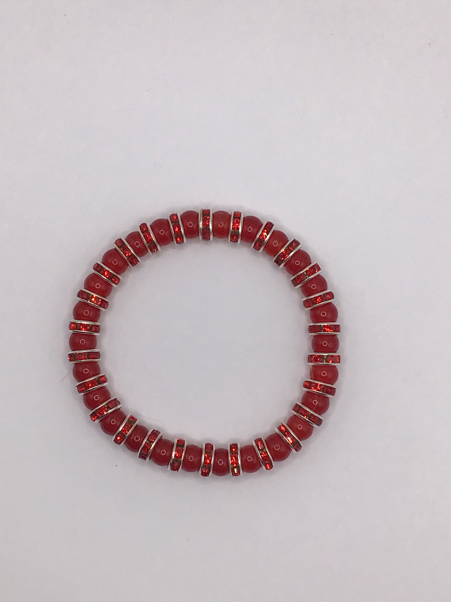 Sparkling Cherry Bomb Bracelet