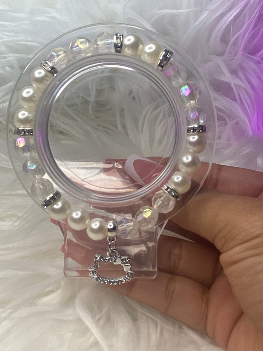 White Hello Kitty Bracelet