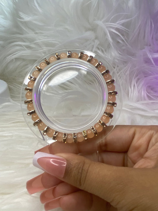 Sparkling Apricot Bracelet