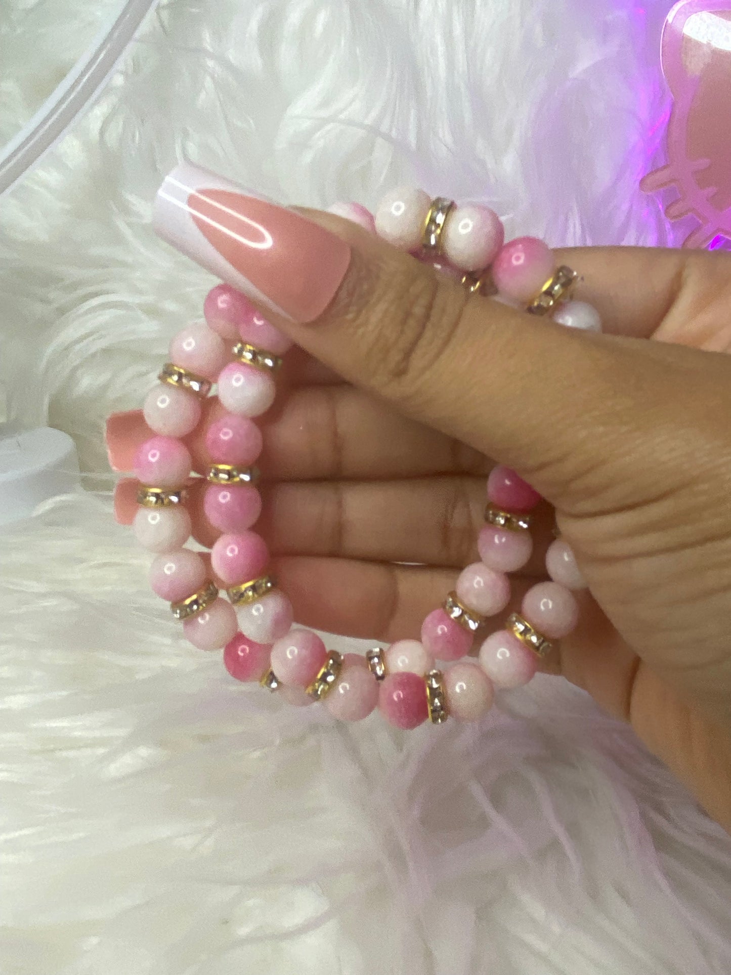 Strawberry Milkshake Bracelet